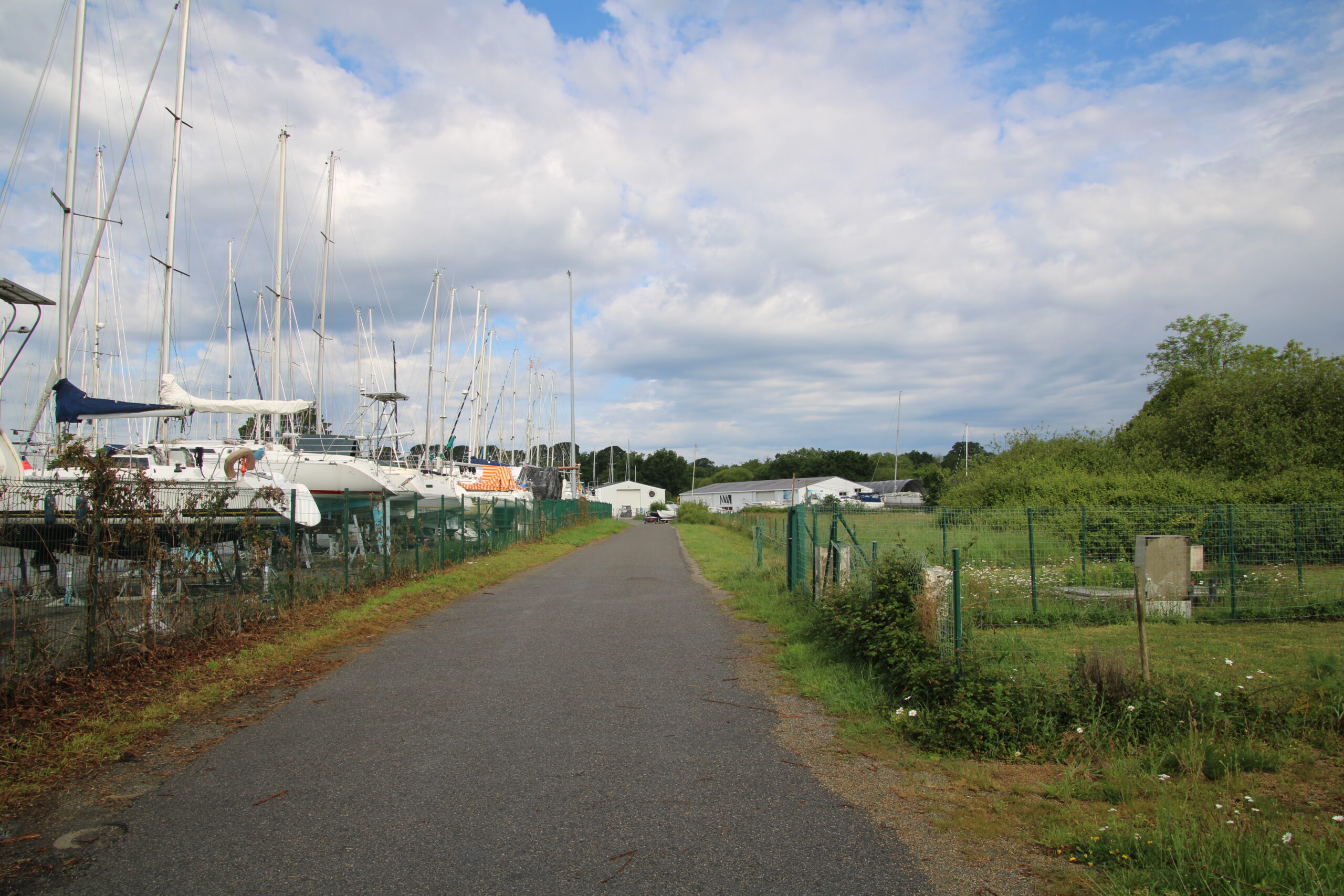 Vue du site