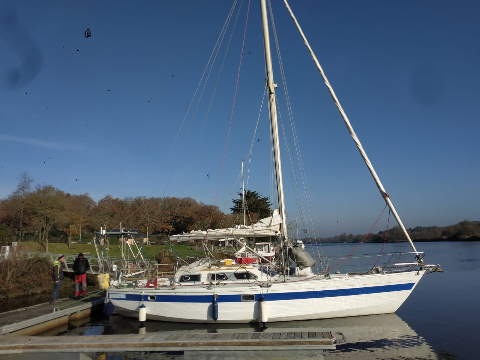 Marcel en navigation