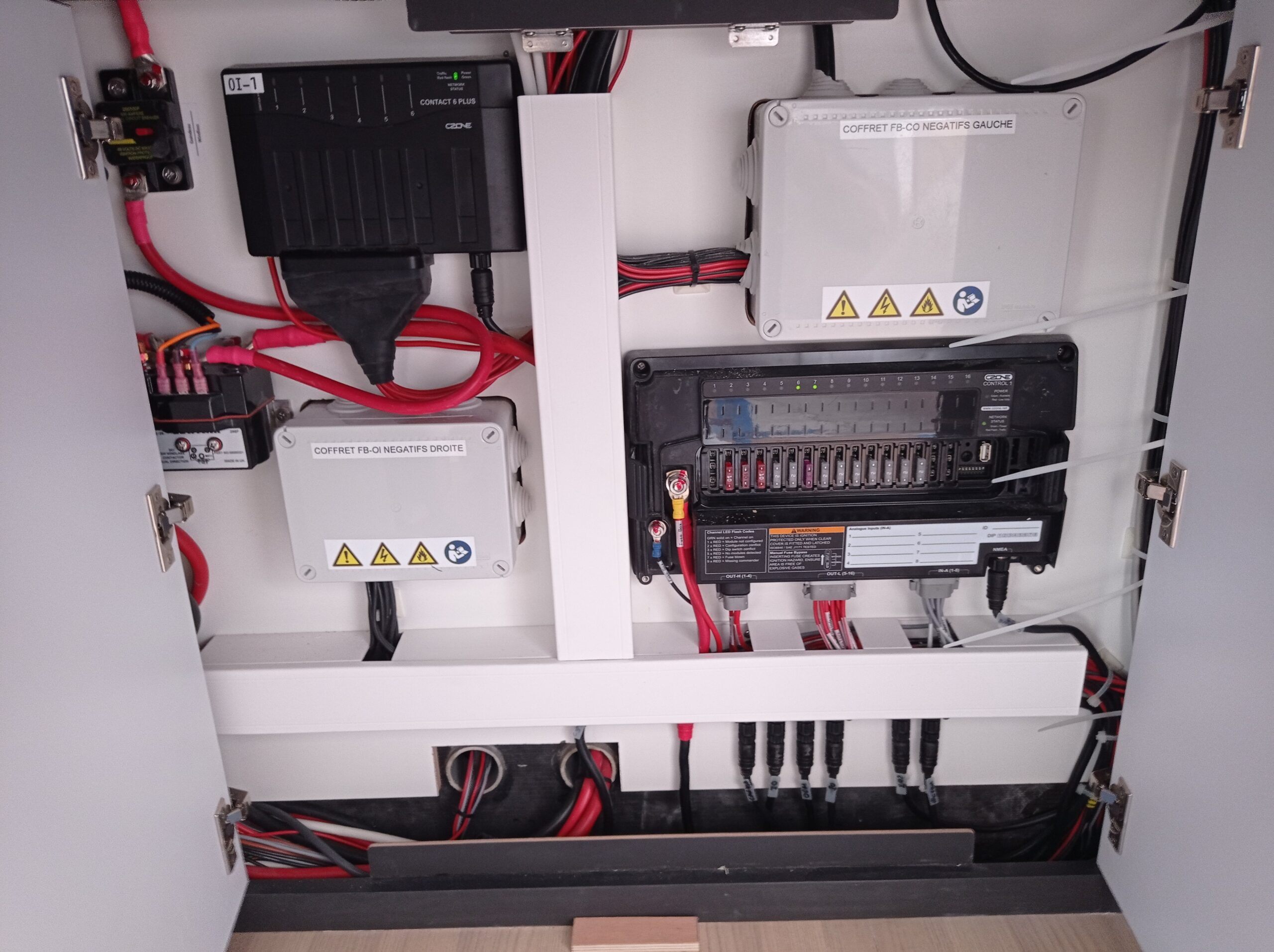 Recherche de panne électrique à bord